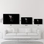 Wallity Pintura Decorativa de Vidrio Templado CAM-1005 46 x 72 cm